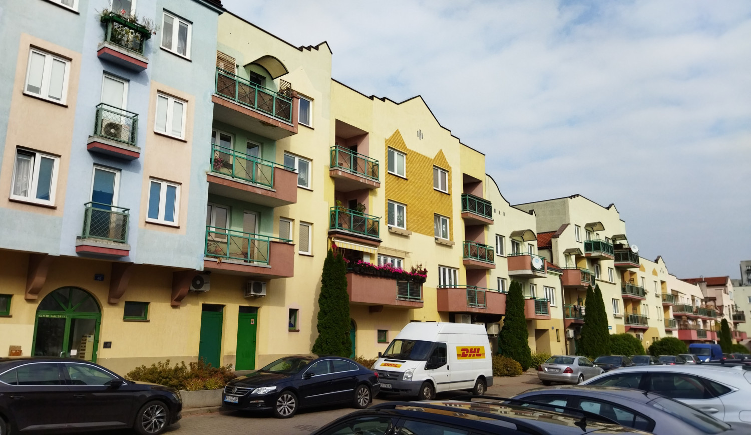 Zdjęcie architektury budynku Budynek mieszkalno-usługowy